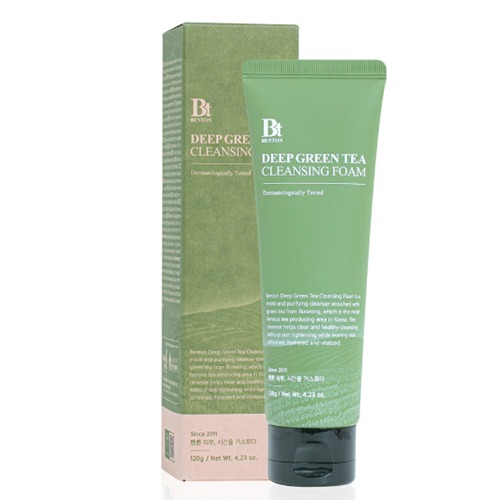DEEP GREEN TEA CLEANSING FOAM 120G