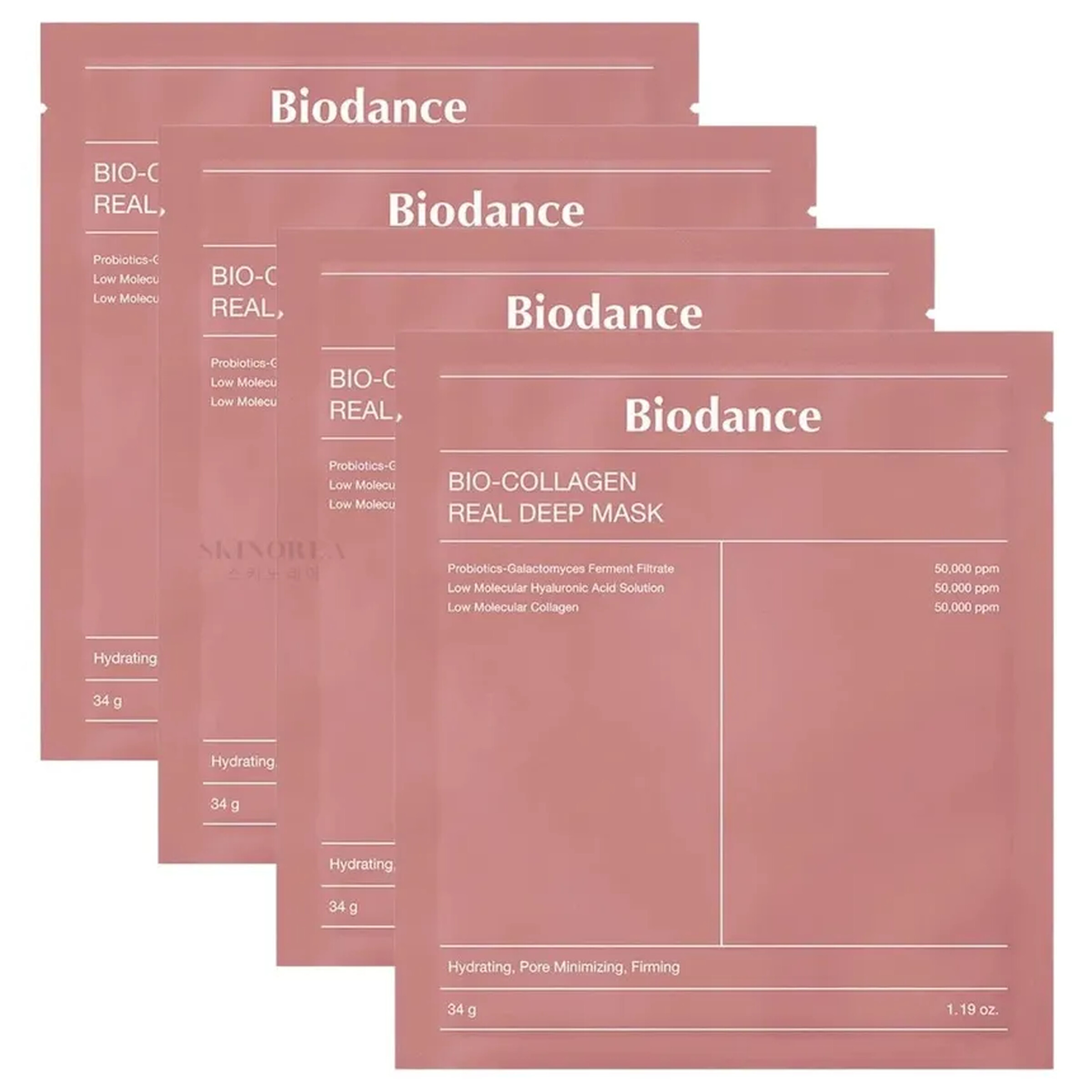 BIO-COLLAGEN REAL DEEP MASK 1BOX (34G*4EA)