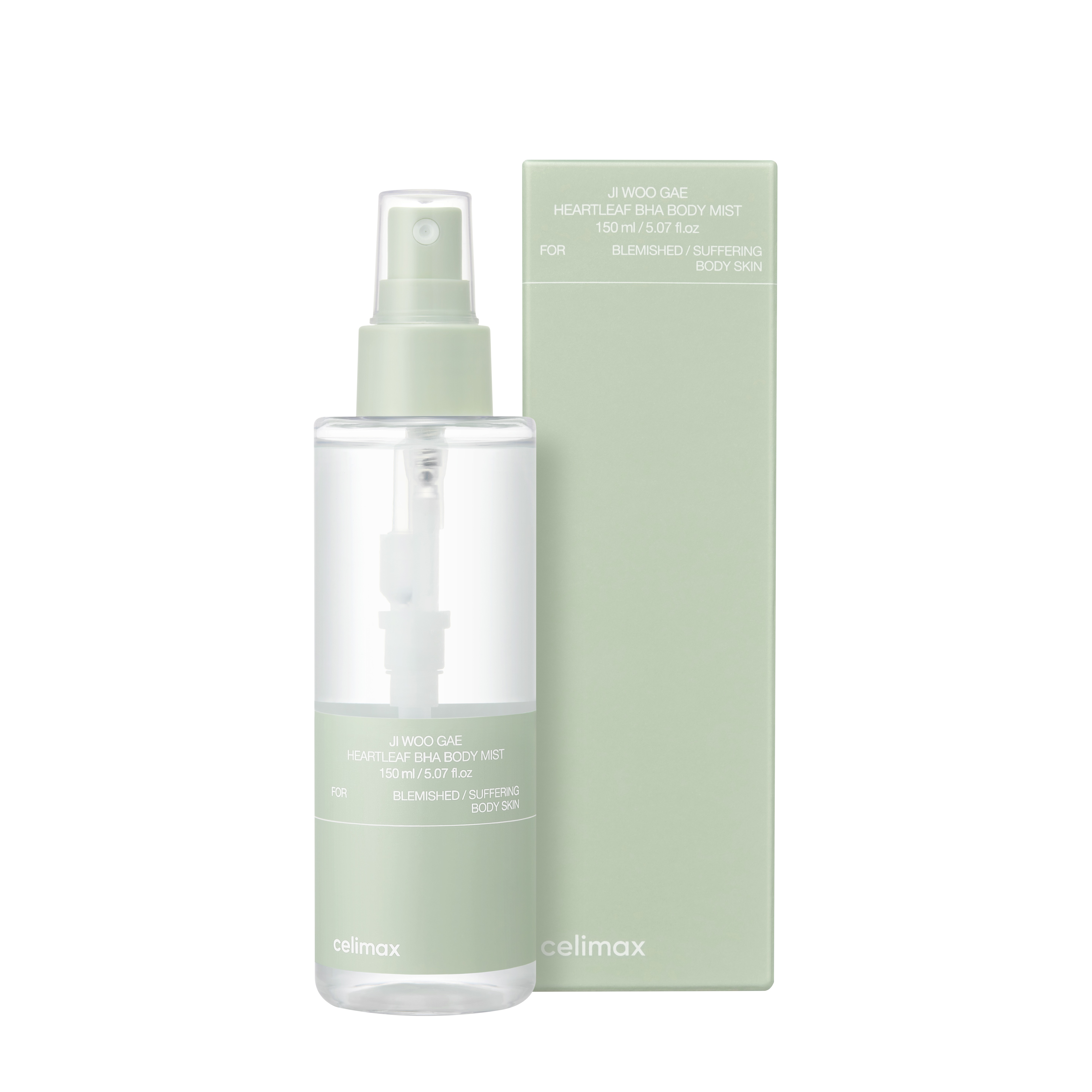 JI WOO GAE HEARTLEAF BHA BODY MIST 150ML