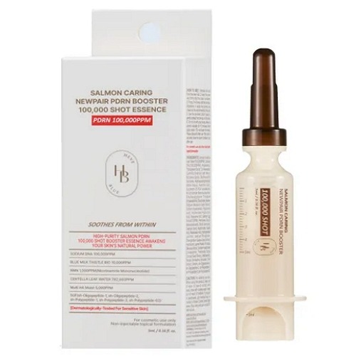 (1EA) SALMON CARING CENTELLA NEW PAIR PDRN BOOSTER 100,000 SHOT ESSENCE