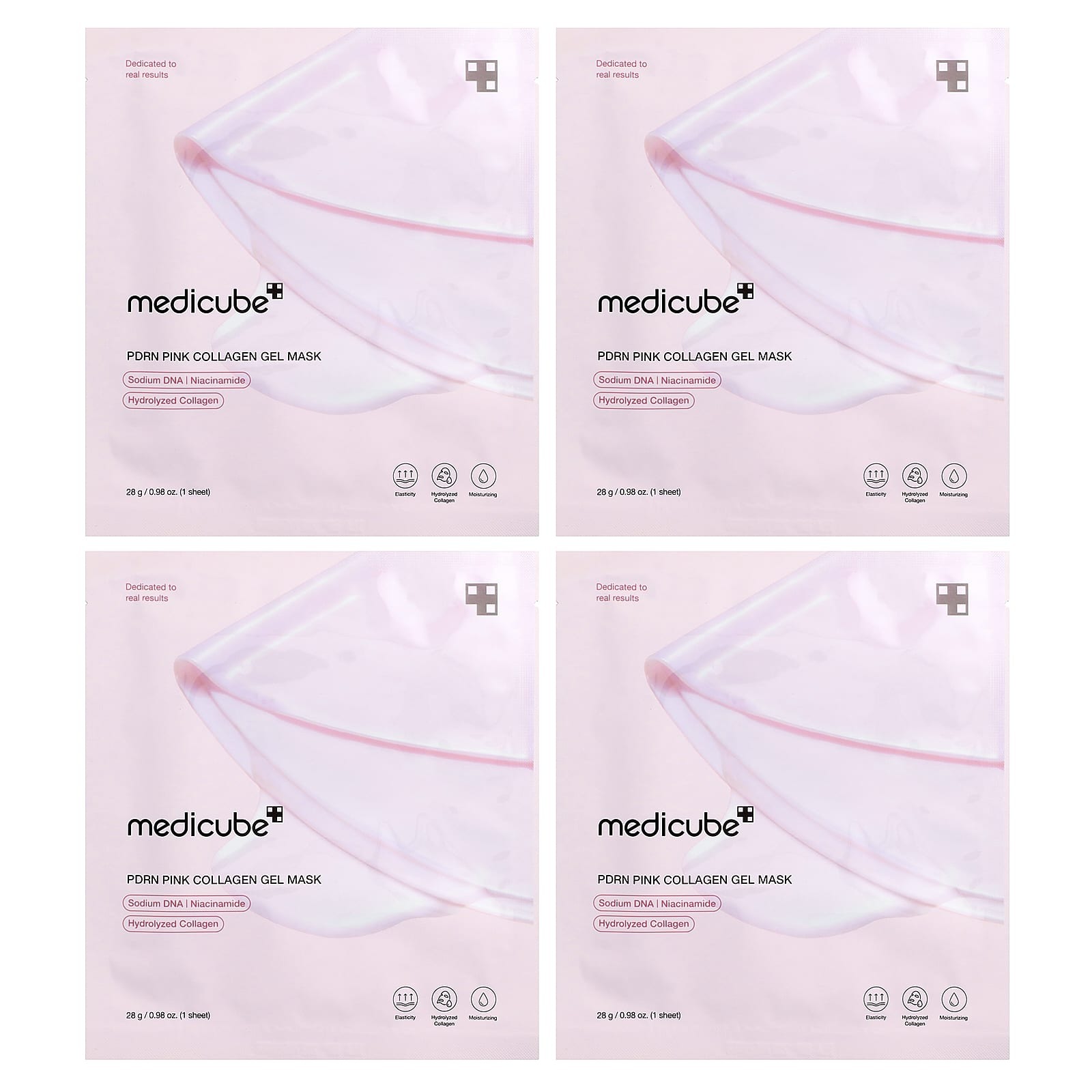 PDRN PINK COLLAGEN GEL MASK 4EA