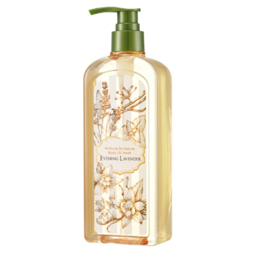 PERFUME DE NATURE BODY OIL WASH_EVENING LAVENDER 345ML