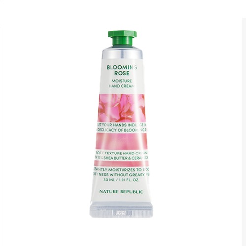 HAND & NATURE BLOOMING ROSE HAND CREAM 30ML