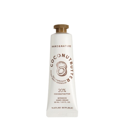 HAND & NATURE COCONUT BUTTER INTENSIVE HAND CREAM 30ML