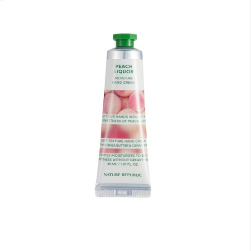 HAND & NATURE PEACH LIQUOR HAND CREAM 30ML