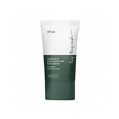 HEARTLEAF SILKY MOISTURE SUNSCREEN 50ML
