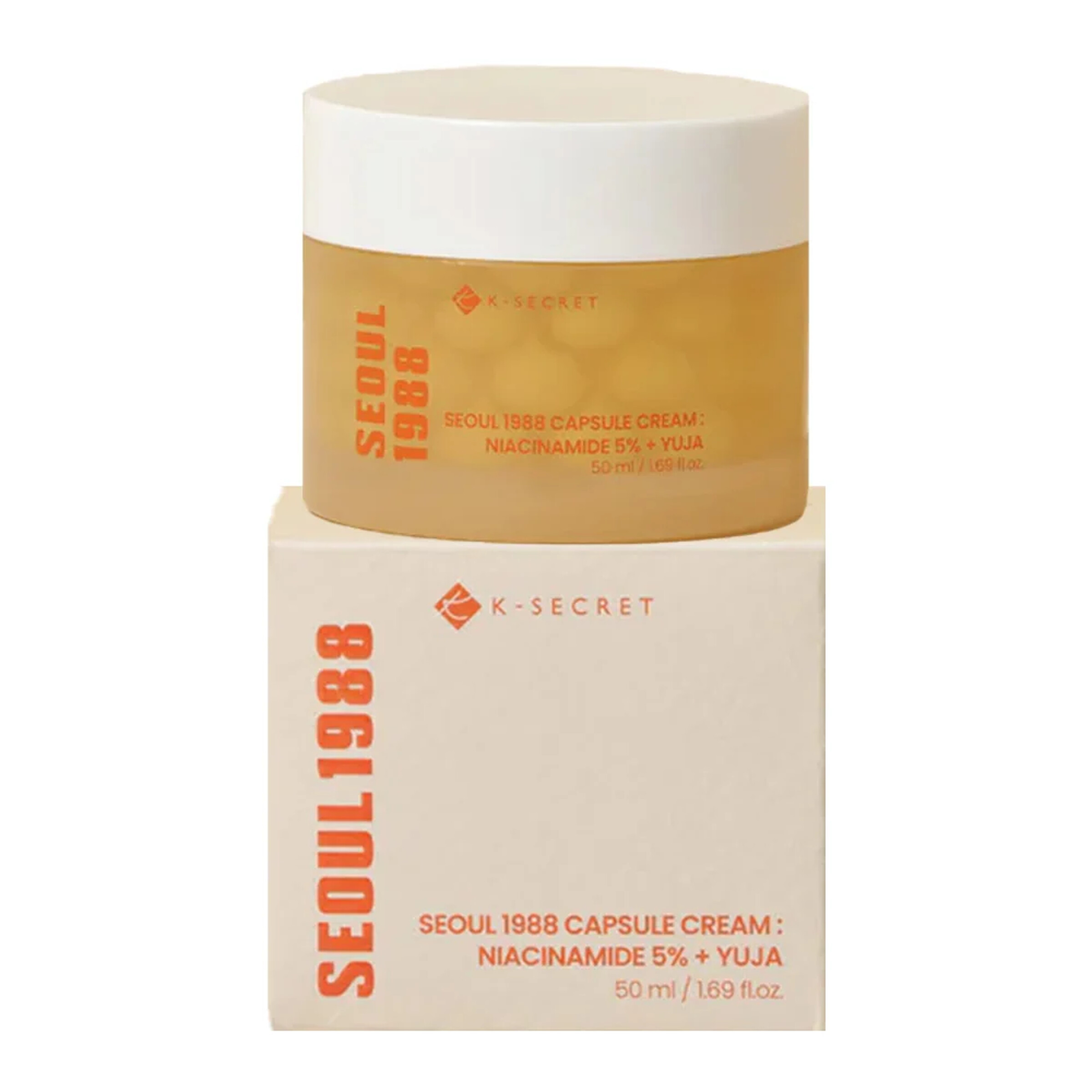 CAPSULE CREAM : NIACINAMIDE 5% + YUJA 50ML