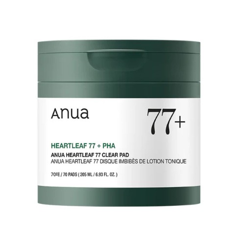 HEARTLEAF 77 CLEAR PAD 205ML (70EA)