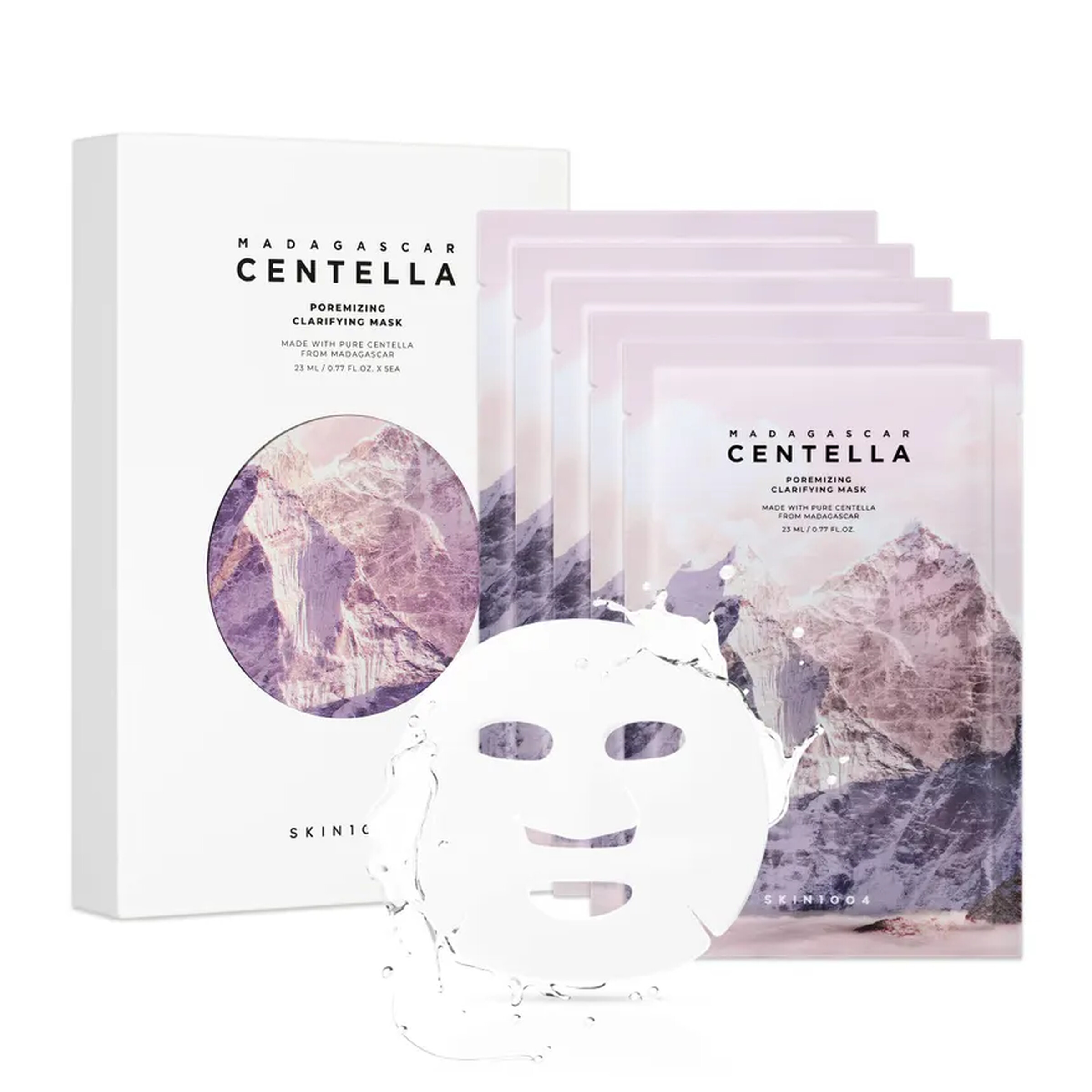 [5EA] MADAGASCAR CENTELLA POREMIZING CLARIFYING MASK 23ML