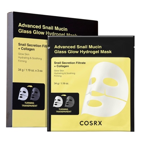 (1EA) ADVANCED SNAIL MUCIN GLASS GLOW HYDROGEL MASK