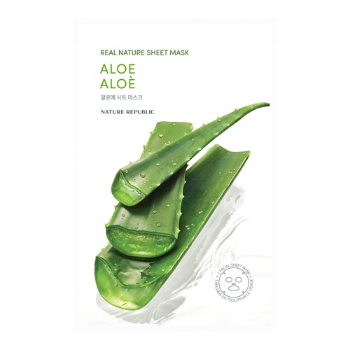 REAL NATURE SHEET MASK ALOE 23ML