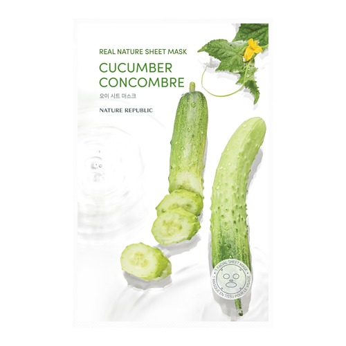 REAL NATURE SHEET MASK CUCUMBER 23ML